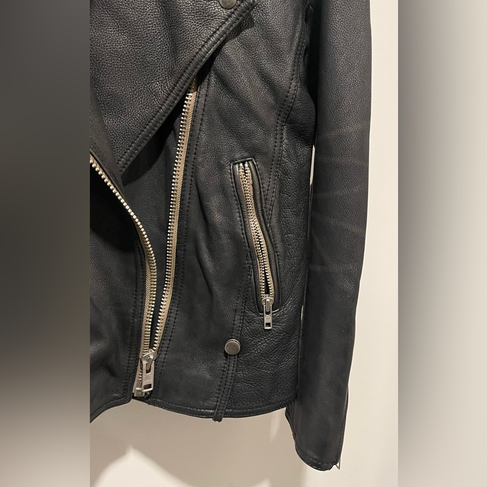 We The Free Jealousy Black Leather Jacket - Picture 8 of 16